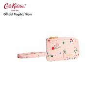 Cath Kidston กระเป๋าผู้หญิง Card & Coin Purse ลาย Puppy Floral สี Pink