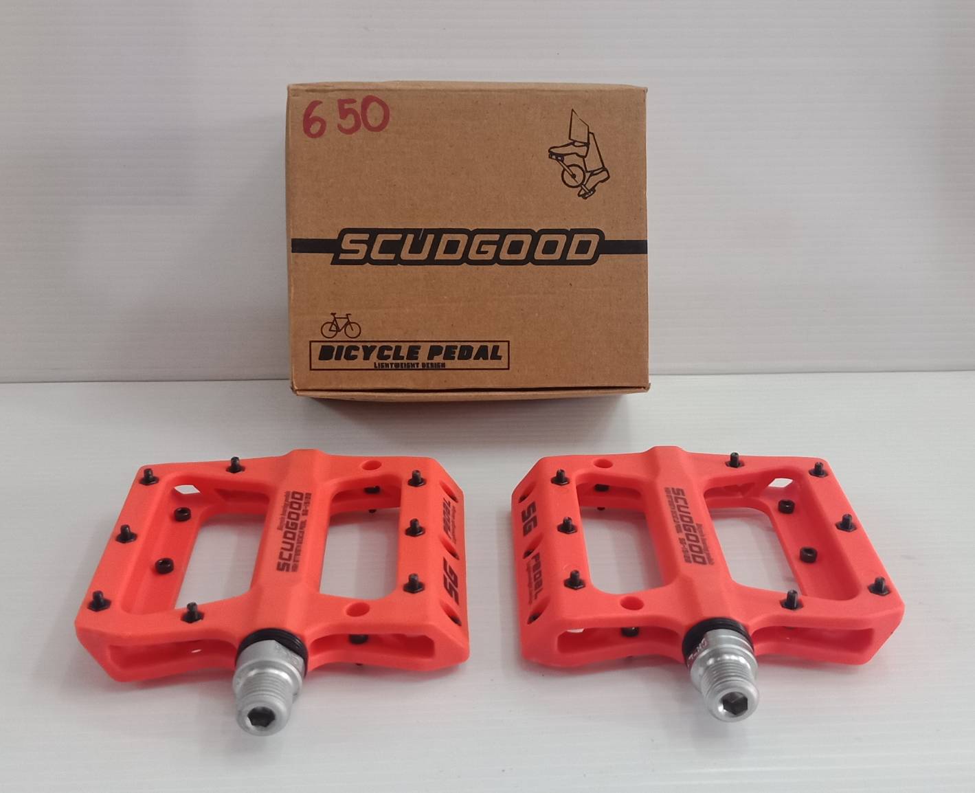 บันไดจักรยาน SCUDGOOD รุ่น SG-1512B อุปกรณ์จักรยาน (บรรจุ  1 คู่)