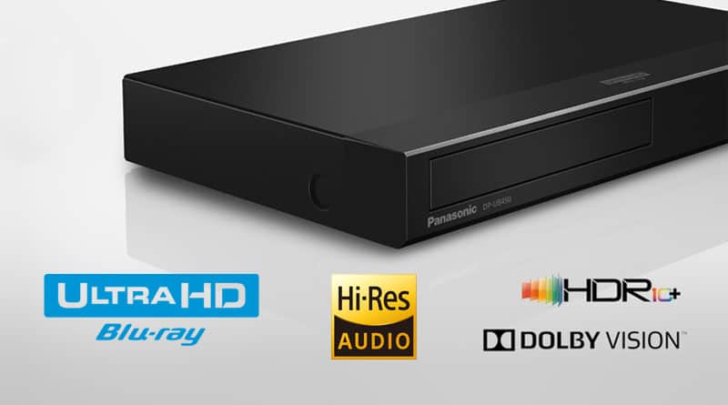 แถมแผ่น BD 2 เรื่อง # เครื่องเล่นบลูเรย์ 4K UHD Panasonic DMP-UB150 (Support 4K /BD 3D/ BD / DVD ) 4K Ultra HD Blu-ray player #Free Blu-ray 1 pcs.#แถมBD 1 แผ่น# ราคา 12,590 บาท*ส่งฟรี