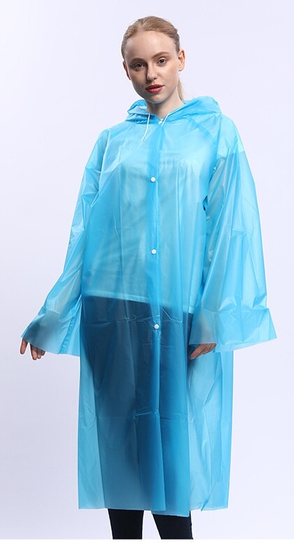 เสื้อกันฝน ขนาดพกพา เสื้อกันฝนราคาถูก เสื้อกันฝนผู้ใหญ่ ใช้แล้วทิ้ง สะดวกสบาย คละสี
