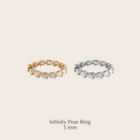 Valichain - Infinity Pear Ring