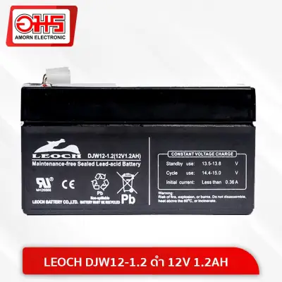 LEOCH Dry Batteries LEOCH 12V 1.2AH