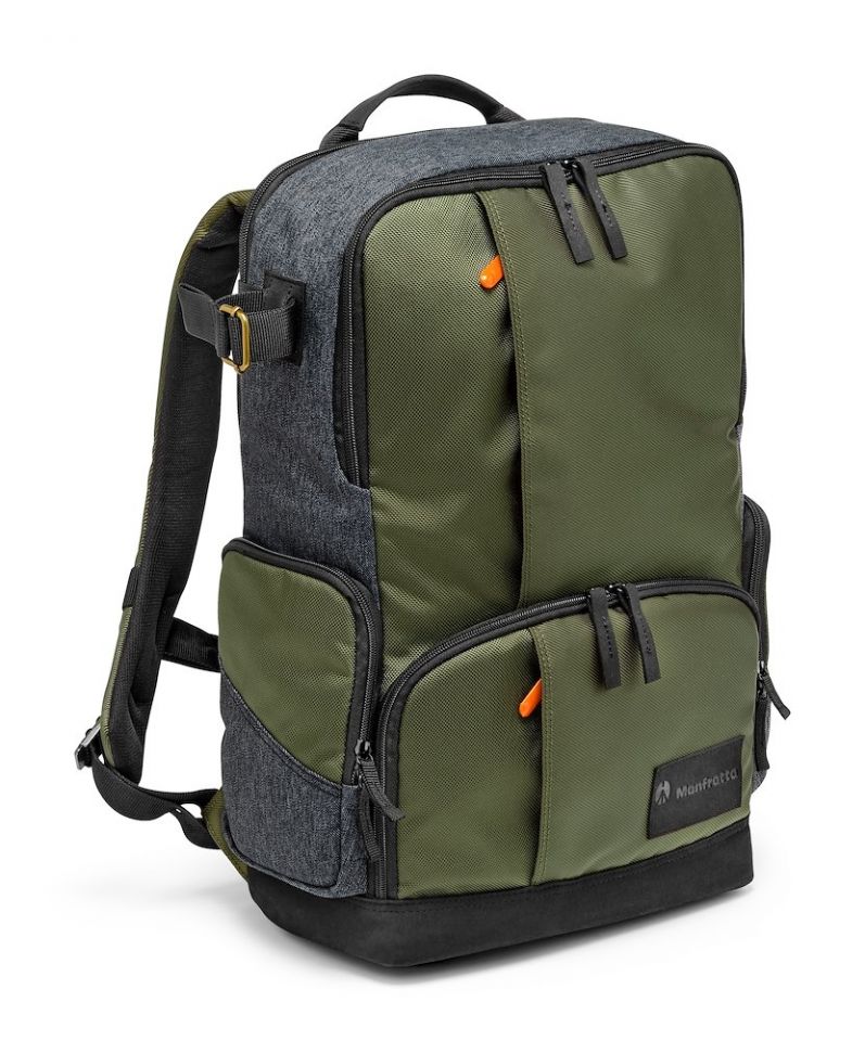 กระเป๋ากล้อง Manfrotto Street Medium Backpack for DSLR/CSC and laptop (Green)