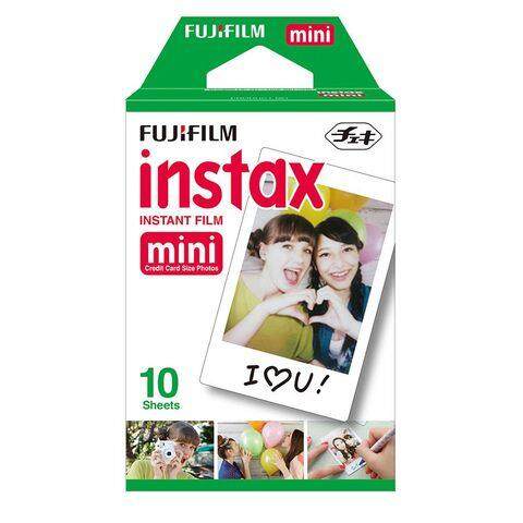 หมดอายุปี 2022-12 ถูกที่สุด!!พร้อมส่ง!!ส่งไว แพ็คเดียว 10ใบ ของแท้100% ฟิล์มโพลารอยด์ fujifilm instax mini film /polaroid film