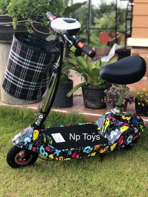 Np Toys สกู๊ตเตอร์ไฟฟ้าสำหรับเด็กโตและผู้ใหญ่ ขับคล่องตัว/คันใหญ่ทรงตัวง่ายE-scooter (3)