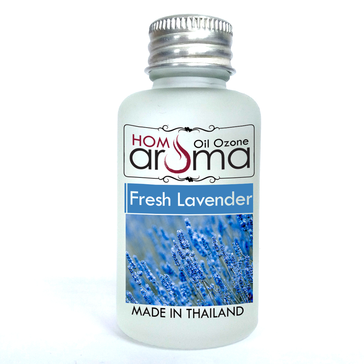 Hom Aroma ออย โอโซน น้ำมันหอม น้ำมันหอมระเหย อโรม่า ออย กลิ่น เฟรชลาเวนเดอร์​ Fresh Lavender สำหรับ เครื่องพ่นไอน้ำ Oil Ozone