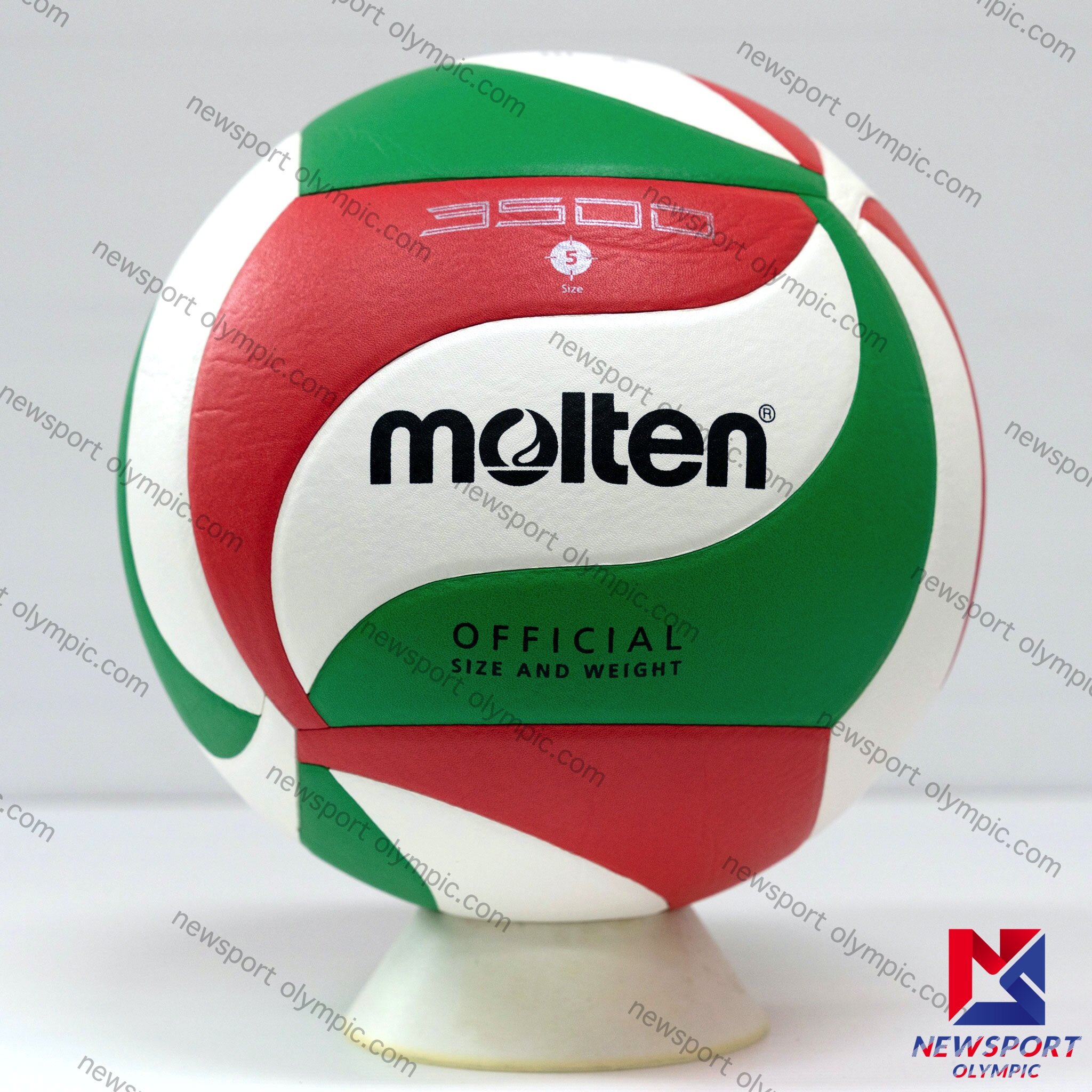 วอลเลย์บอลหนัง PU MOLTEN รุ่น V5M3500