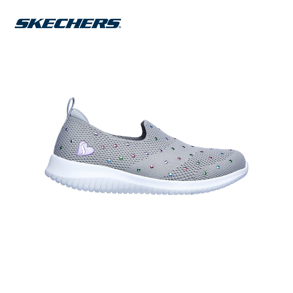 Skechers สเก็ตเชอร์ส รองเท้า เด็กผู้หญิง Ultra Flex Shoes - 81540L-GYMT