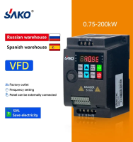 【Thailand Stock】SAKO SKI780 Inverter VFD Variable Frequency Drive Converter inverter 220v/380v Sako Inverter 0.75KW/1.5KW/2.2KW//5.5kw Motor Speed Controller 1HP Mini VFD 3-Phase Output Variable Frequency Converter อินเวอร์เตอร์กันมอเตอร์เสีย
