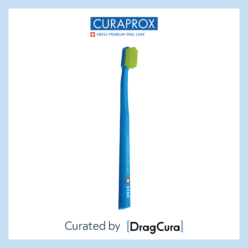 แปรงสีฟันทั่วไป Curaprox CS 5460 ด้ามสีฟ้าเข้ม