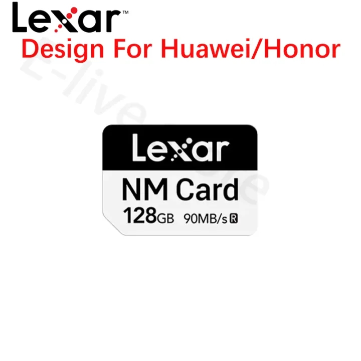 Lexar 128GB NM memory card for Huawei cellphone and Tablet PC ราคา 441 บาท*ส่งฟรี