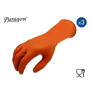 ภาพหน้าปกสินค้าถุงมือยางธรรมชาติ(3 คู่)PARAGON | ทำความสะอาด | ทำความสะอาด ซึ่งคุณอาจชอบสินค้านี้