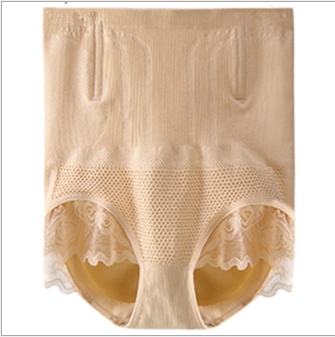 UL-7701 {fashionland} ◼ กางเกงในเก็บพุงระบายลูกไม้ กางเกงลดน้ำหนัก กางเกงกระชับหุ่น กางเกงเอวสูง กางเกงในผู้หญิง