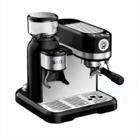 SKG เครื่องชงกาแฟพร้อมเครื่องบดในตัว SK-1222 ก้านชง 58 มม. กำลังไฟ 1550W รับประกัน 1 ปี
