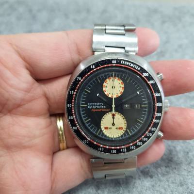 ดูภาพ Seiko 5 Sports Speedtimer 6138-0011 UFO ปี 1971 Early JDM เดิมๆ ทั้งเรือน ใช้งานได้ดี น่าสะสม เพิ่มเติม Seiko 5 Sports Speedtimer 6138-0011 UFO ปี 1971 Early JDM เดิมๆ ทั้งเรือน ใช้งานได้ดี น่าสะสม