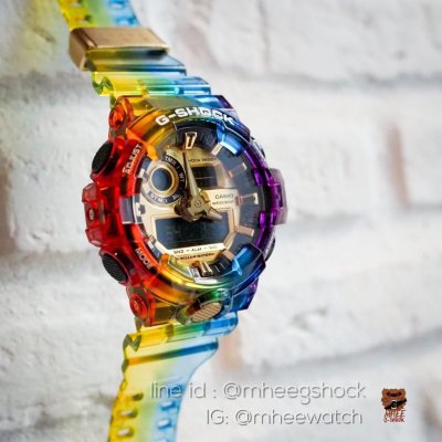 นาฬิกา GShock Ga710GB-1A Custom Rainbow ของแท้ ประกัน1ปี นาฬิกา GShock Ga710GB-1A Custom Rainbow ของแท้ ประกัน1ปี