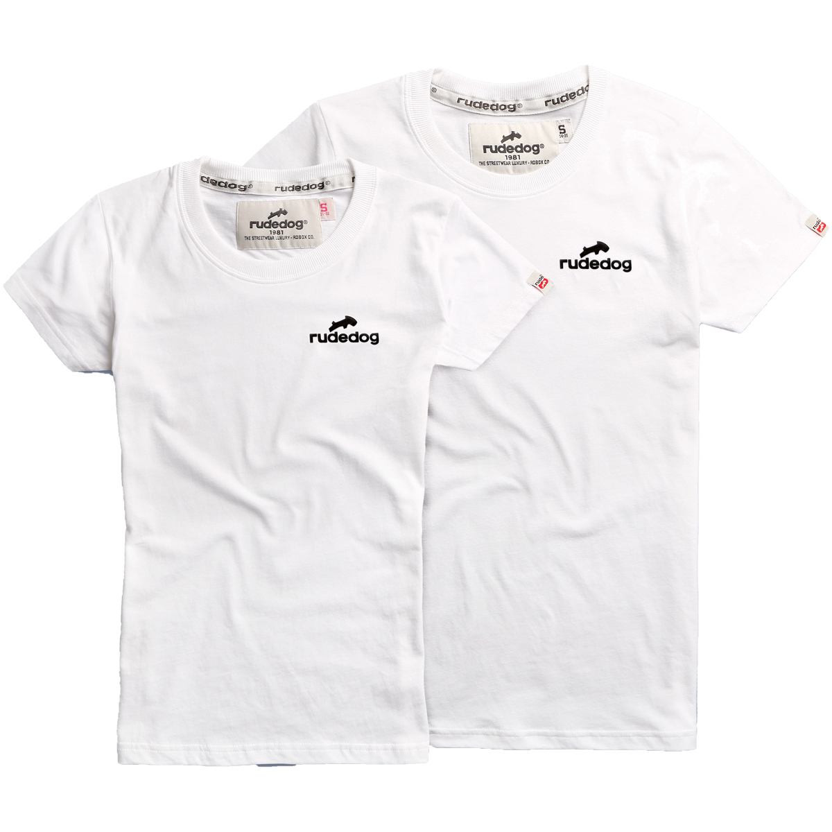 rudedog T-shirt เสื้อยืด รุ่น Basic (ผู้ชาย) แฟชั่น คอกลม ลายสกรีน ผ้าฝ้าย cotton ฟอกนุ่ม ไซส์ S M L XL