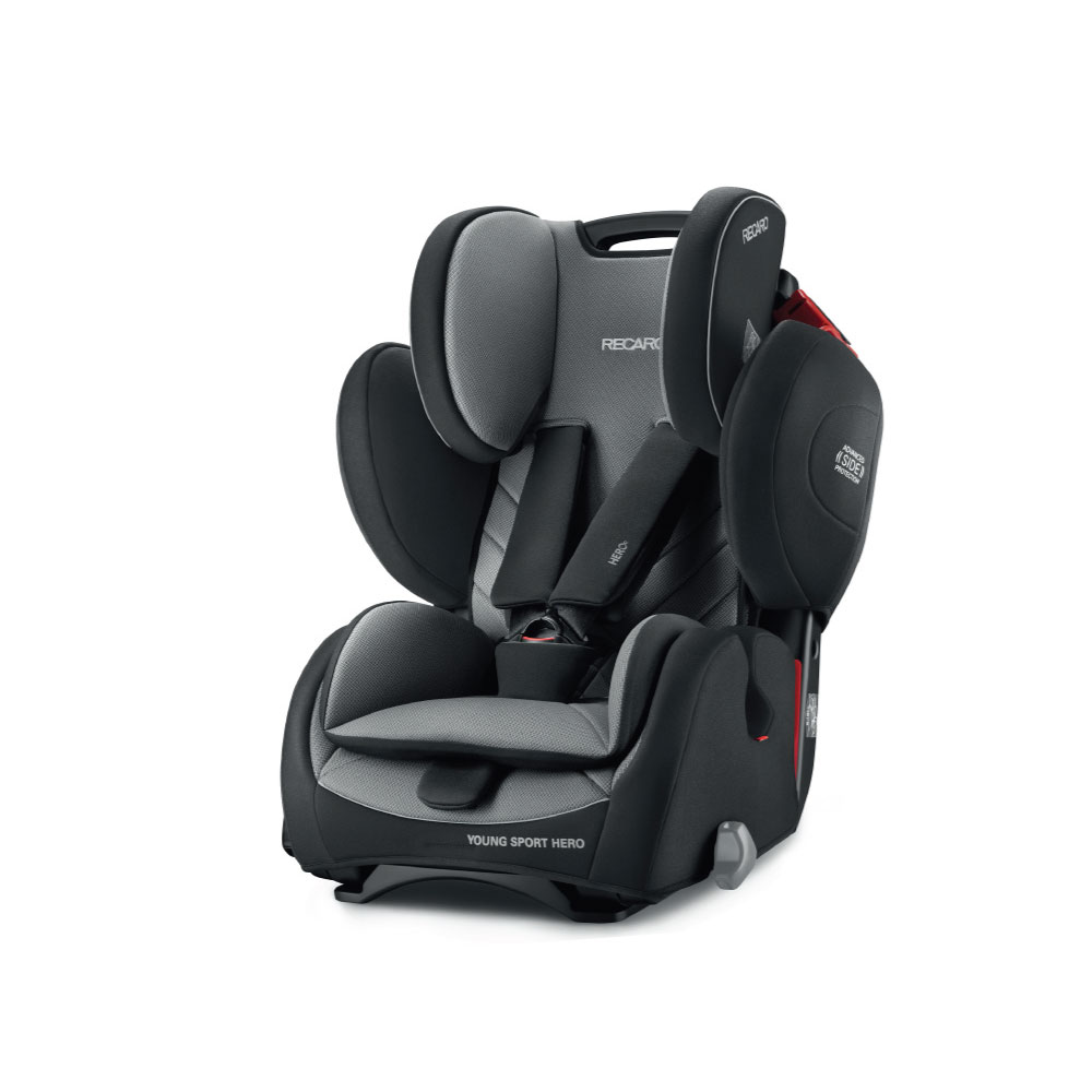 Recaro Young Sport Hero คาร์ซีท สำหรับเด็ก พนังพิงสามารถปรับเอนได้ 2 ระดับ ด้านข้างป้องกันแรงกระแทกสูงสุดแบบ ADVANCED SIDE ราคา 14,396 บาท*ส่งฟรี