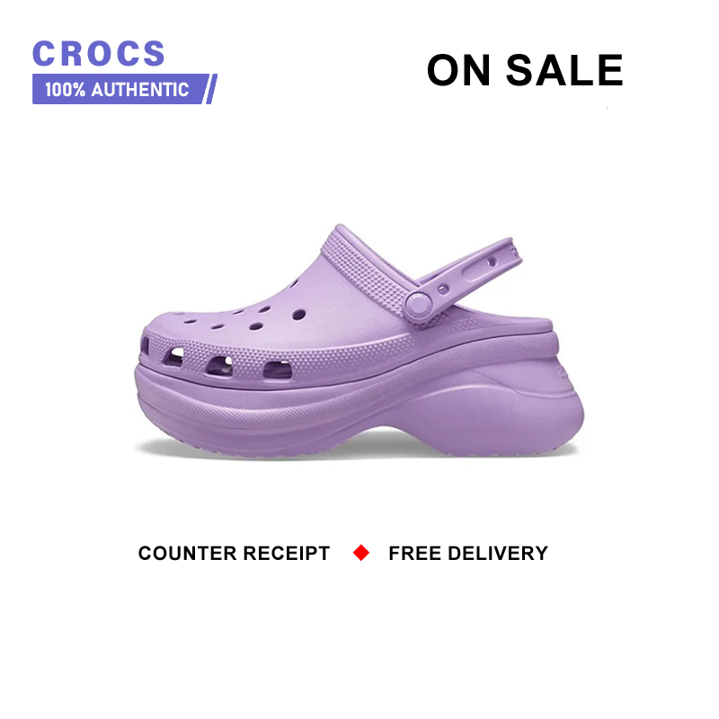 Authentic Crocs Classic Clog " Beige " Sports Sandals 206302 - 5PR Shopping Mall Same Style ราคา 1,570 บาท*ส่งฟรี