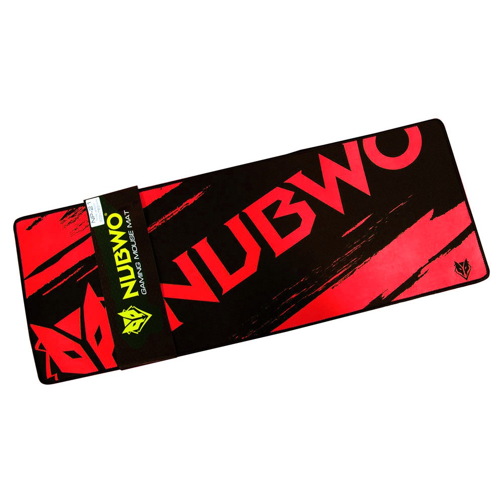 แผ่นรองเมาส์ NUBWO Mouse PAD NP021 ขนาด 780 X 300 มม. หนา 3 มม. มีแผ่นรองกันลื่น เหมาะกับเกมที่ต้องใช้ความเร็ว แผ่นรองเมาส์ nubwo ราคาถูก ของแท้100%