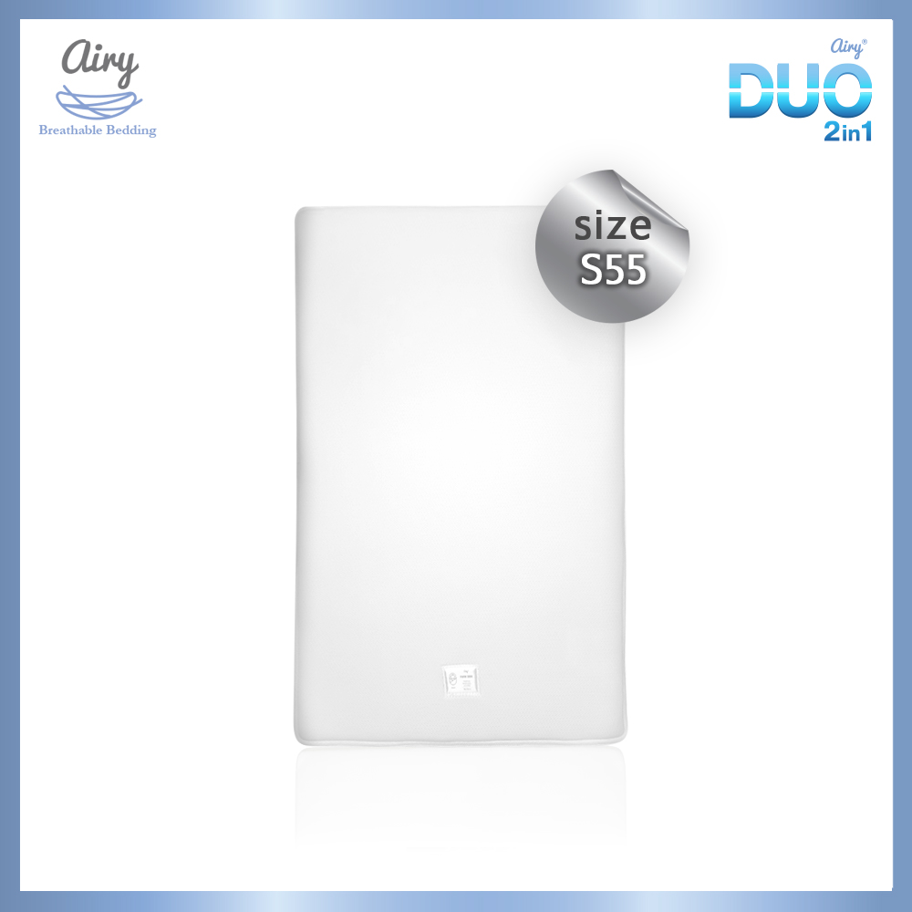 Airy เบาะนอนหายใจผ่านได้สำหรับเด็ก รุ่นดูโอ (นอนได้ 2 ด้าน)