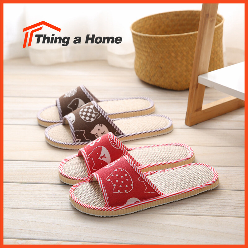 Thing a Home รองเท้าใส่ในบ้าน ออฟฟิศ รองเท้าสลิปเปอร์ น้ำหนักเบา พร้อมส่ง