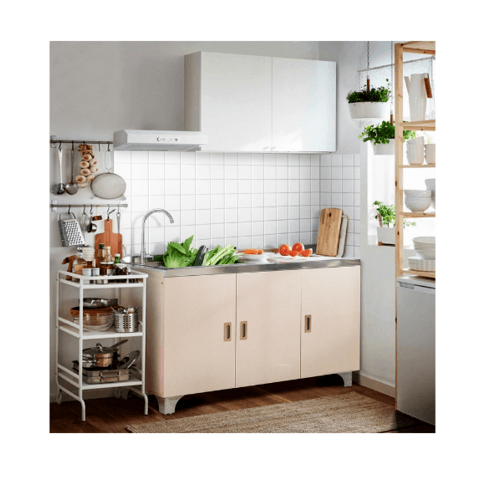 Global House CLOSE ตู้พร้อมซิงค์สเตนเลส 1 หลุมมีที่พัก ขนาด 120x50x80 ซม. PQS-E012 (ยกเว้นพื้นที่3จังหวัดชายแดนใต้และพื้นที่บนเกาะไม่มีบริการจัดส่ง) รับประกันของเเท้! ราคา 5,190 บาท*ส่งฟรี