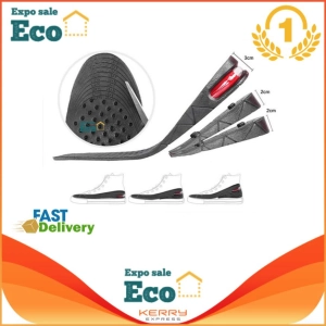 ภาพหน้าปกสินค้าEco Home ที่เสริมส้นรองเท้า เพิ่มส่วนสูงได้ 3 ระดับ 3Cm/5Cm/7Cm ( 1 แพ็ค = 1 คู่ ) รุ่น Eco F877 (Black/สีดำ) ซึ่งคุณอาจชอบราคาและรีวิวของสินค้านี้
