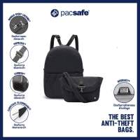 Pacsafe CX Convertible Econyl Backpack กระเป๋ากันขโมย กระเป๋าเป้ สำหรับเดินทางและทำงาน