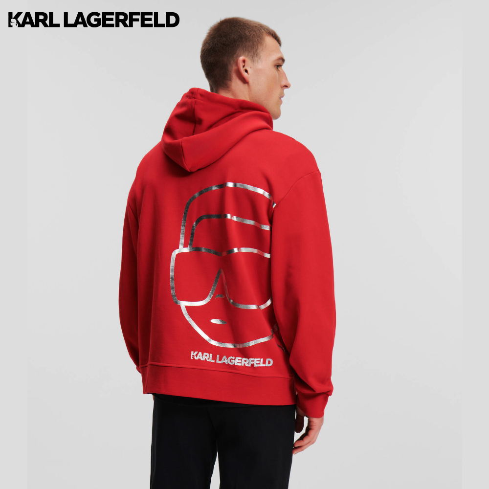 KARL LAGERFELD - K/IKONIK METALLIC HOODIE ราคา 4,760 บาท*ส่งฟรี