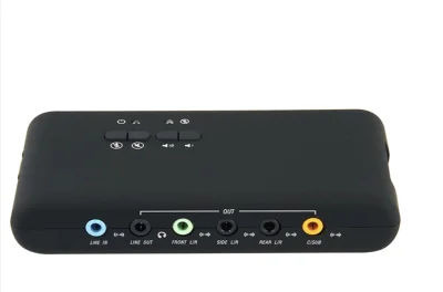 usb 2.0 sound card 7.1แท้ with SPDIF in out