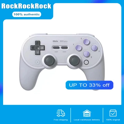 8Bitdo SN30 Pro+ Bluetooth Gamepad for PC, Nintendo Switch, macOS, Android, Steam and Raspberry Pi by rockrockrock