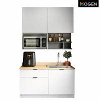 MOGEN รุ่น PRIMO PLUS_120229_WF27 ชุดครัวสำเร็จรูป รุ่น PRIMO ขนาด 120 ซม. พร้อมอ่างซิงค์และอุปกรณ์