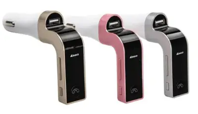 CAR G7 อุปกรณ์รับสัญญาณบลูทูธในรถยนต์ Bluetooth FM Transmitter MP3 Music Player SD USB Charger for Smart Phone & Tablet 4.5