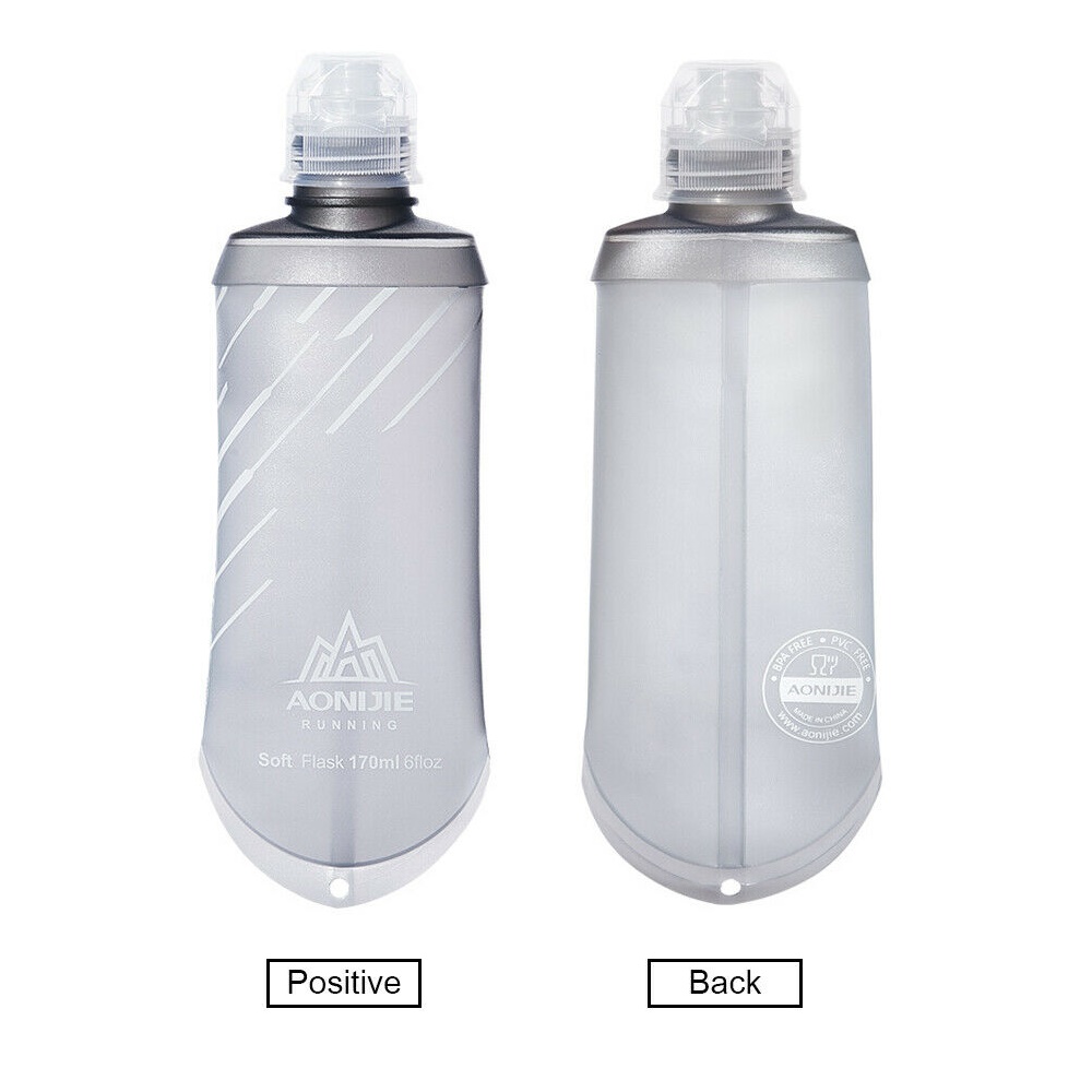 ขวดน้ำแบบนิ่ม TPU AONIJIE รุ่นSD23 พับเก็บได้ ใส่เจลเพิ่มพลังงาน ขนาด 170ml, 420ml ของแท้100% พร้อมส่ง (L14)