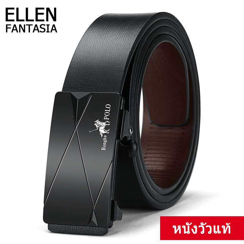 ELLEN Fantasia เข็มขัดแฟชั่น หัวเข็มขัดอัตโนมัติ เข็มขัดผู้ชายอ้วน เข็มขัดผู้ชายหนังแท้ เข็มขัดผู้ชาย เข็มขัดผู้ชายแฟชั่น เข็มขัดหนังวัวแท