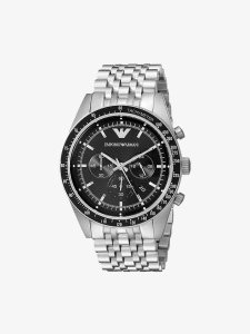 ภาพหน้าปกสินค้าEmporio Armani นาฬิกาข้อมือผู้ชาย Sportivo Chronograph Black Dial Silver   รุ่น AR5988 ที่เกี่ยวข้อง