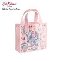 Cath Kidston กระเป่าผู้หญิง Small Bookbag ลาย London Town สี Pink