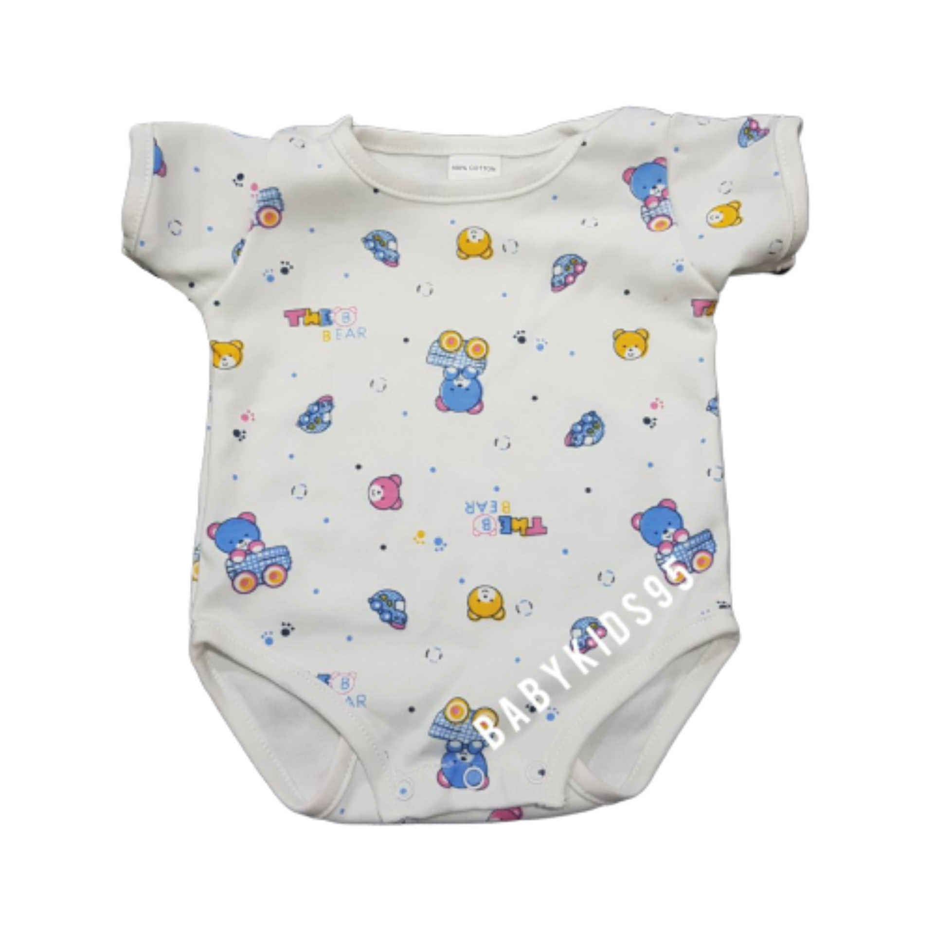 BABYKIDS95 บอดี้สูท เด็ก 0-3 เดือน ชุดเด็ก เสื้อผ้าเด็ก Body suite Romper for Baby or Infant 0-3 months old ( 3M THR )