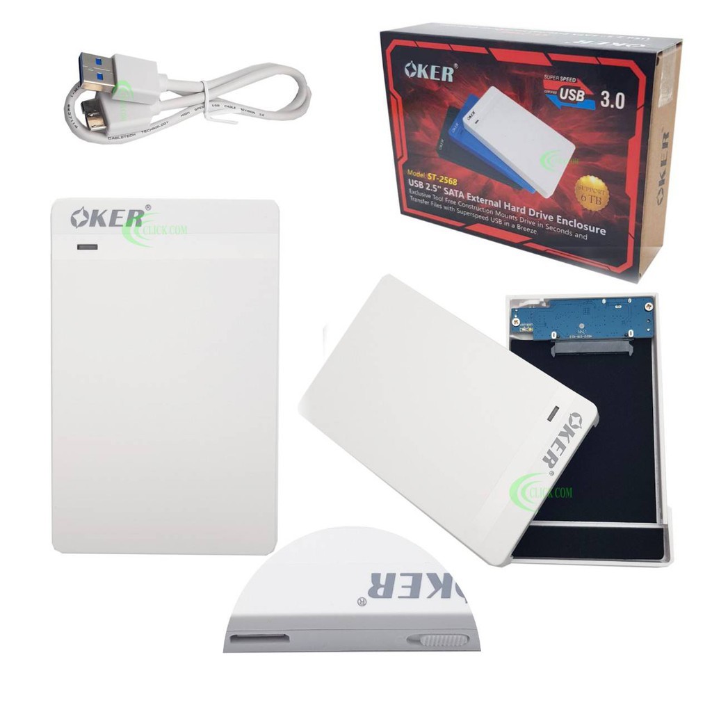 OKER Box รุ่น ST-2568 USB 3.0 ราคา 490 บาท*ส่งฟรี