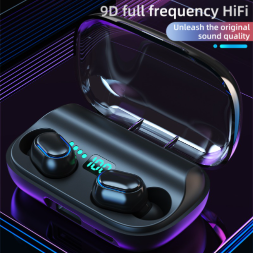 Wireless bluetooth 5.0 headset TWS T11 หูฟังไร้สาย stereo call headset Battery display TWSหูฟังสเตอริโอ รับประกัน 1 เดือน