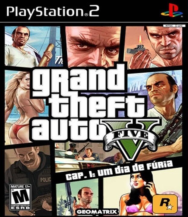 Grand Theft Auto V  mod ps2 เเผ่นไร้