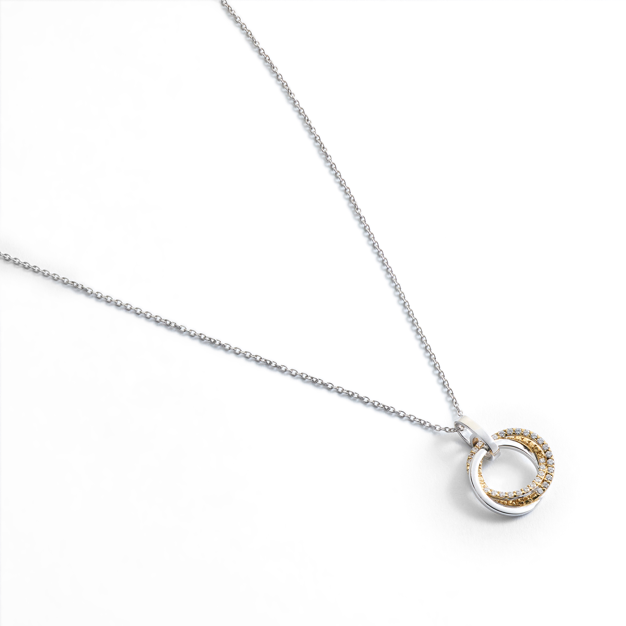 Jewellista สร้อยคอพร้อมจี้ Ally เงินแท้ 925 ประดับพลอย Cubic Zirconia มี 3 สี ชุบโรเดียม ชุบทอง14K ชุบRose Gold ราคา 2,580 บาท*ส่งฟรี