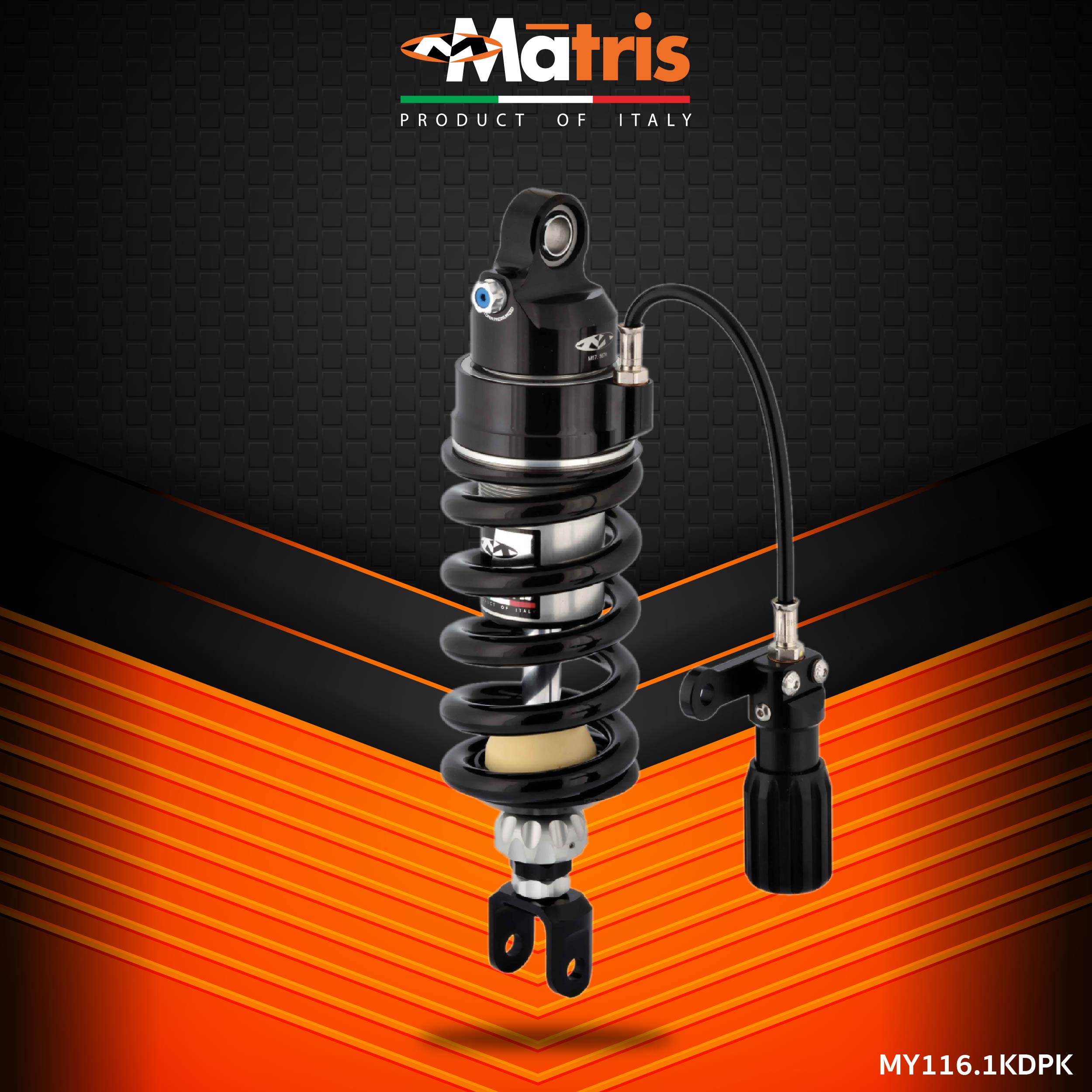 Matris โช๊คหลังรุ่น M46KD สำหรับรถ YAMAHA T-MAX 530 ปี 12/14 & 15/16 ราคา 39,000 บาท*ส่งฟรี