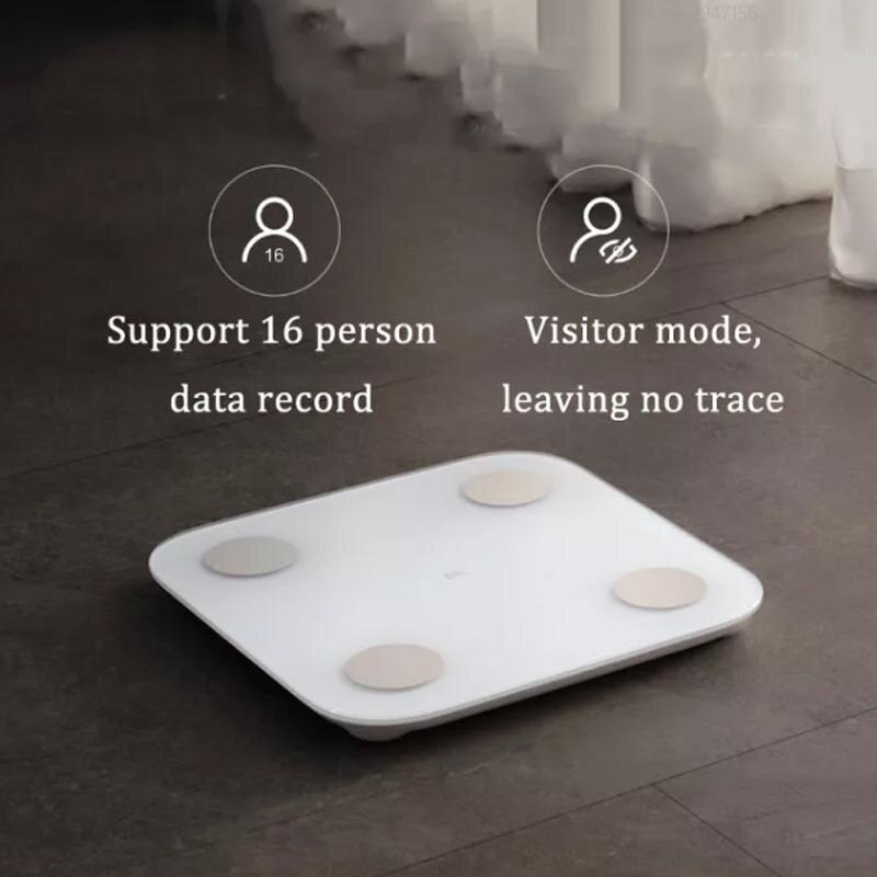 Xiaomi Body Fat Scale 2 Smart Precision Weight Loss Electronic Mini Healthy Household Weight Scale Data Fat Measuring Scale