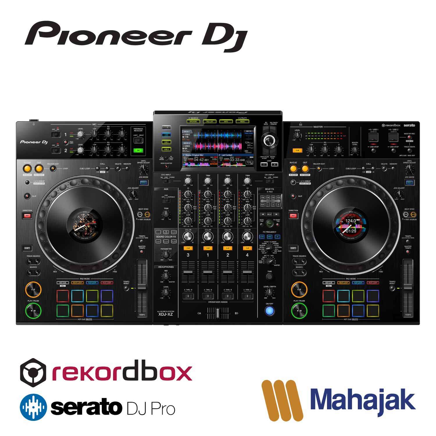 Pioneer DJ XDJ-XZ | Professional all-in-one DJ system (black)