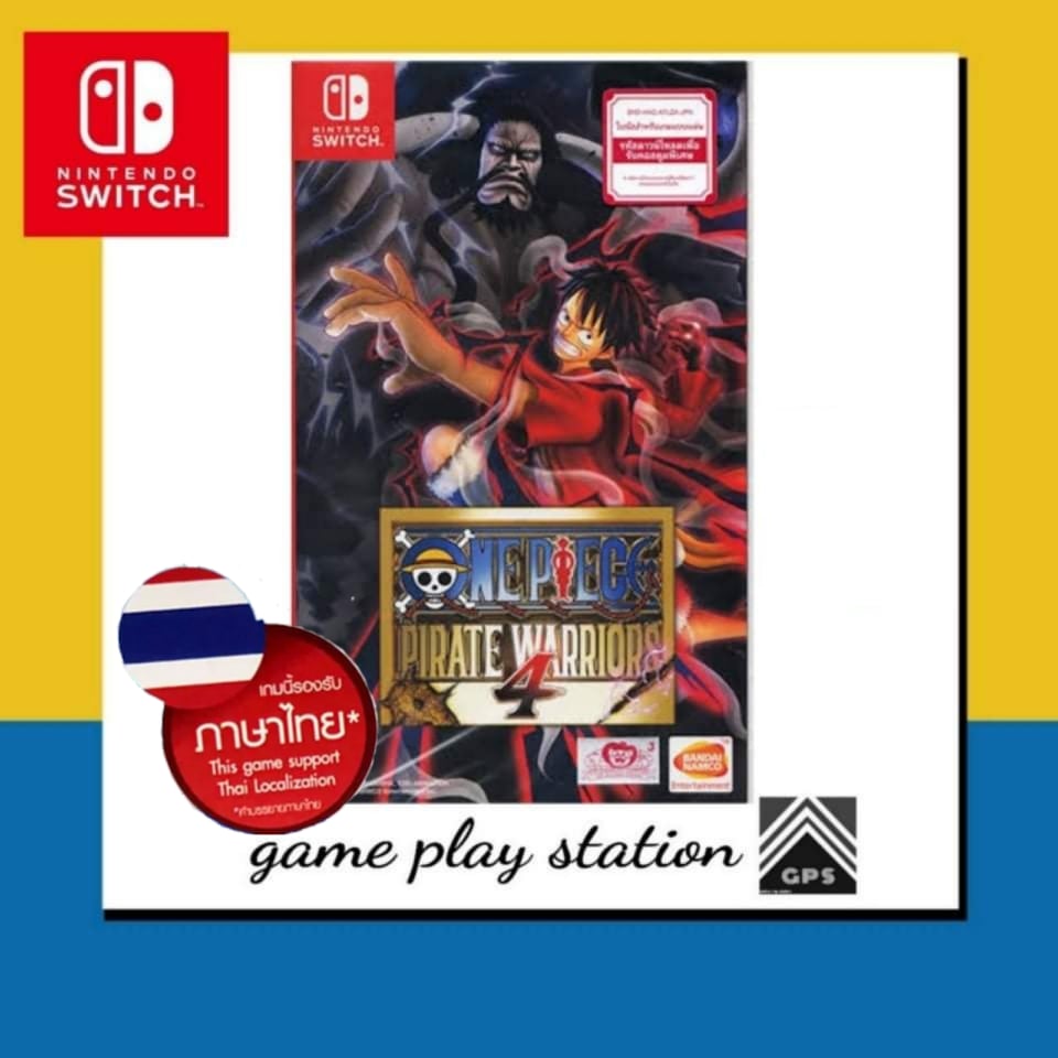 nintendo switch one piece 4 ( english ซับไทย ) ราคา 1,390 บาท*ส่งฟรี