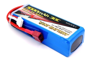 สินค้า แบตลิโพ Lipo Battery 11.1V 3S 3000mAh 30C เซลล์เกรดA VANT และ Wild Scorpion ขั้ว XT60 T-Plug ปลั๊กดีน เลือกได้ 3เซลล์ เซลล์ไม่รั่ว ร้านไทย ส่งทันที
