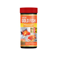 SAKURA SPECIAL GOLD FISH GROWTH & ENHANCER 100G -อาหารปลาทอง สูตรเร่งโต เร่งวุ้น โปรตีน 42% (ขนาด100กรัม)
