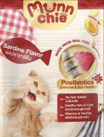 [1ลัง12กระป๋อง] Munnchie (มันชี่) อาหารเปียกแมวกระป๋อง ไม่เติมเกลือ คุณภาพดี ราคาคุ้มค่า สำหรับแมวทุกช่วงวัย 400g.
